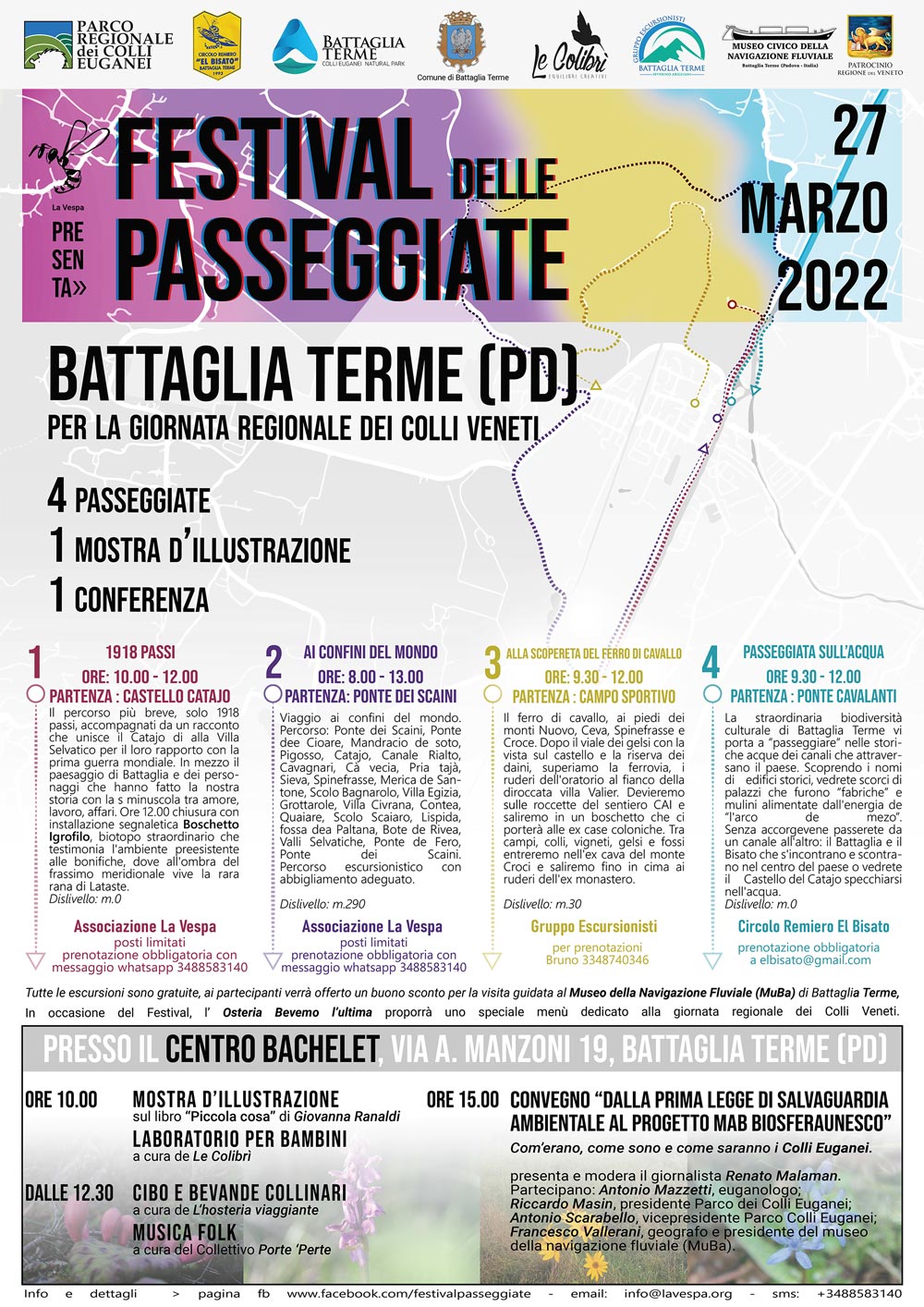 festival delle passeggiate 27 marzo 2022