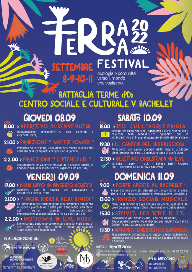 festival terra terra battaglia terme 2022