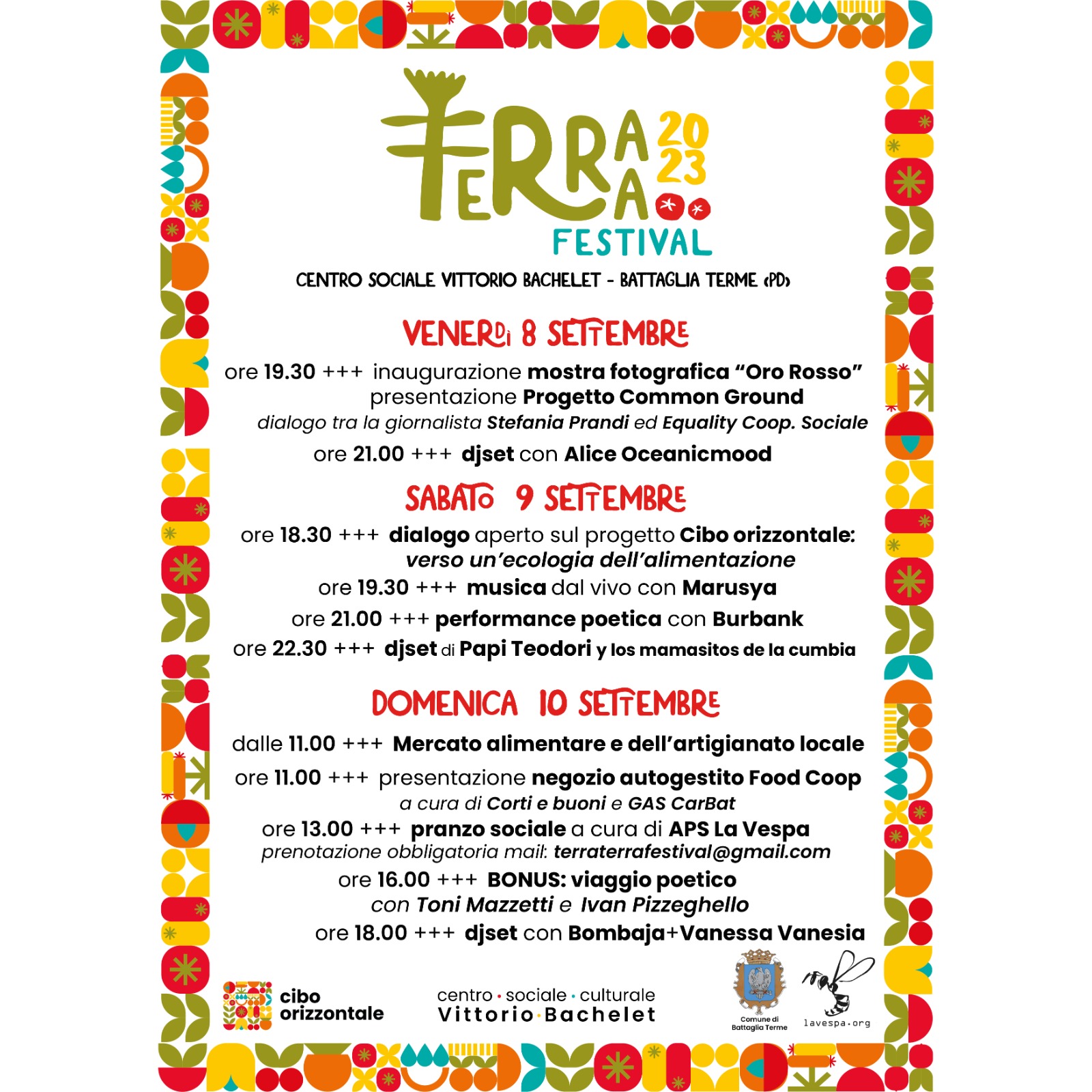 festival terra terra battaglia terme 2023