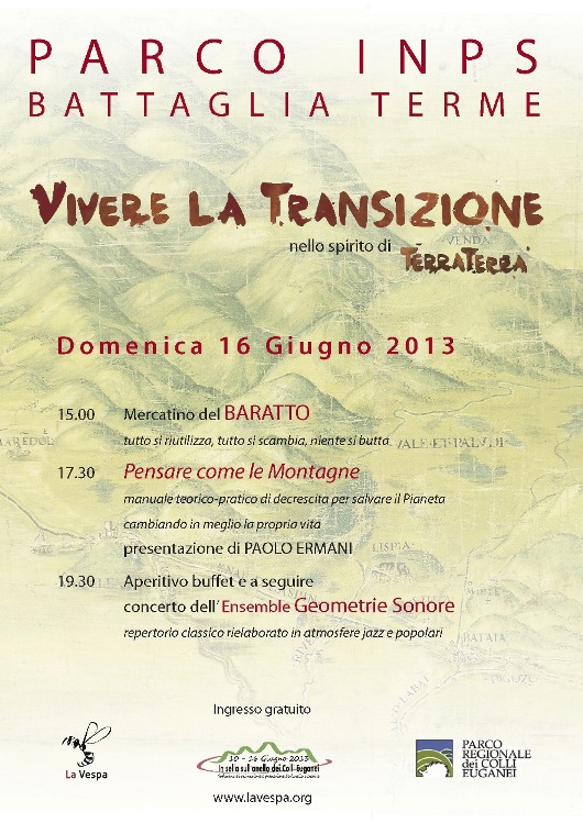 Vivere la transizione 2013