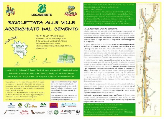 Biciclettata alle ville accerchiate